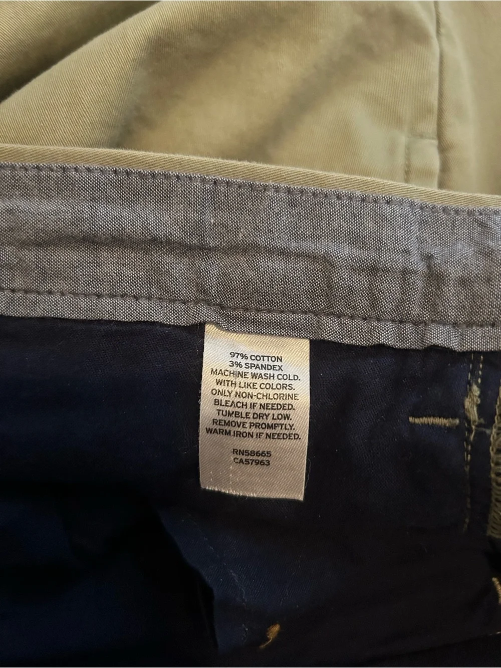 14th & Union Green Chino Slim Fit Pants Men’s Size 38x30